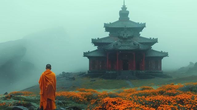 Monk - Tibetan Ethereal Meditative Ambient - Healing Ambient Relaxation Music