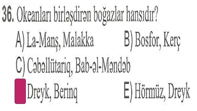 16 Hidrosfer Dünya okeanı və onun hissələri 132  1 80 DİM.Coğrafiya.Test toplusu 2019-21.II hissə.