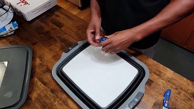 Unboxing of the Drip EZ BBQ Prep Tub and Cutting Board