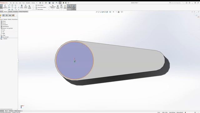 SolidWorks Part  - Handle