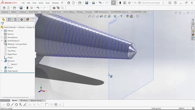 Solidworks tutorial | wood screw #solidwork #yantrikdesigns #cad #cadtutorials