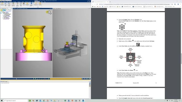 TRAINING VERICUT BÀI 1 mill session 1