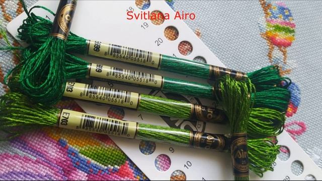Металізовані нитки Airo
