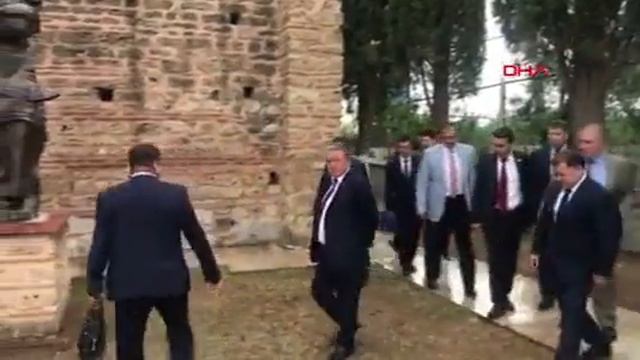 Kırgızistan Meclis Başkanı Dzhumabekov İznik'te