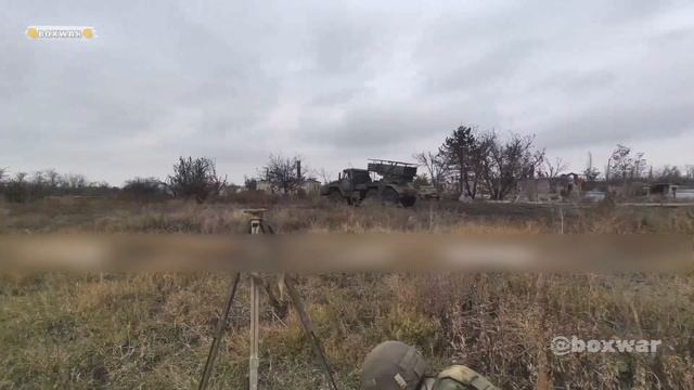 Экипаж БМ-21 "Град" под командованием "Легиона",на Южно-Донецком направлении.