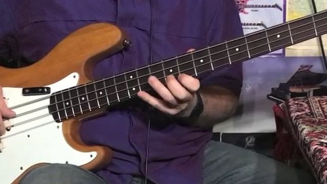 Creedence-"Travelin band" (bass cover)