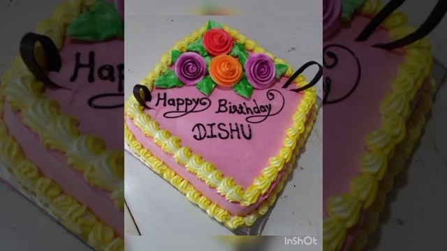 Beautiful square shape cake design ❤️ square shape birthday cake design ideas | black forest cake