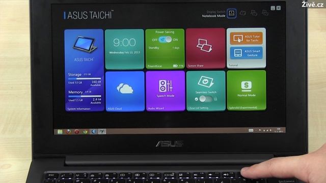 Ultrabook Asus Taichi Se Dvěma Displeji