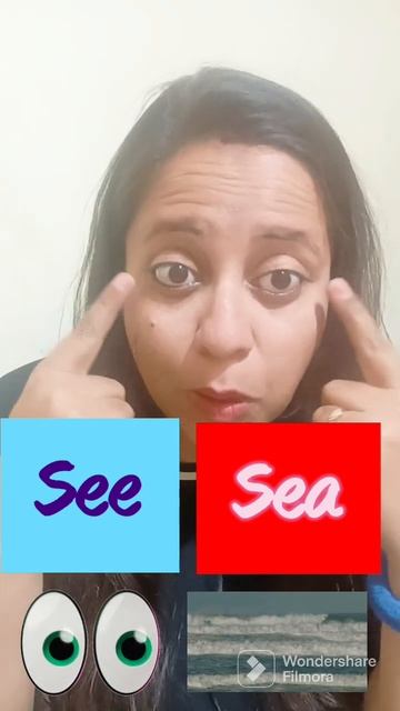 SEE👁️ and SEA ⛴️Difference#youtubeshorts #shortsyoutube #shorts
