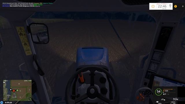 Farming simulator 15 [День 70] - Уборка кукурузы на силос.