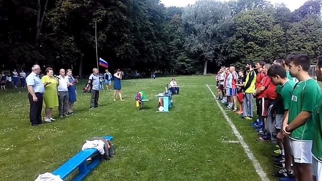 Открытие турнира в п.Шаблыкино по гандболу