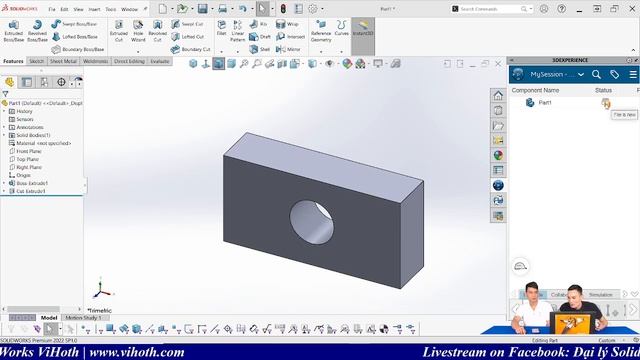 SOLIDWORKS [No.157] - 3DEXPERIENCE Collaborative Design for SOLIDWORKS | VIHOTH CORP.