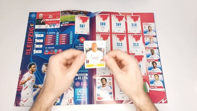 Topps Обзор 4 Лига Чемпионов 2024/2025