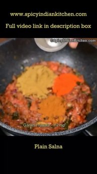 Plain Salna | Salna for Parotta | Salna in Tamil | #shorts