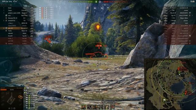 World Of Tanks - Strv m/42-57, Serene Coast, Tank Ász, 4 kills, 2692 dmg,