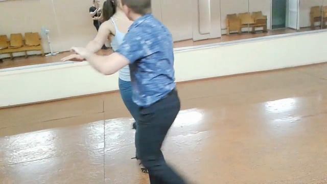 Слава - Марина танец Zouk class in dance studio DancA 07 0616 г. Гомель, Беларусь