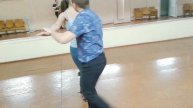 Слава - Марина танец Zouk class in dance studio DancA 07 0616 г. Гомель, Беларусь