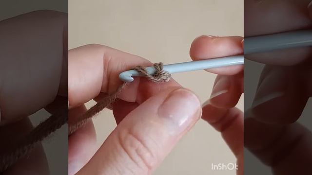 Вязание шнура крючком