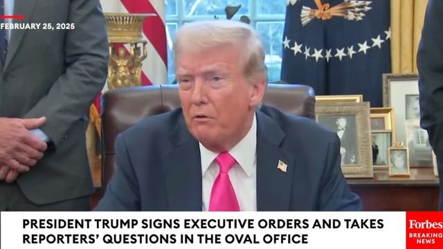 25.02.2025 Трамп о сделке с Зеленским и миротворцах на Украине