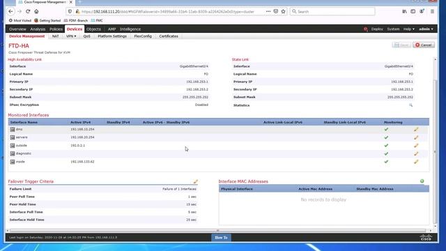 04. Cisco Firepower- High Availability