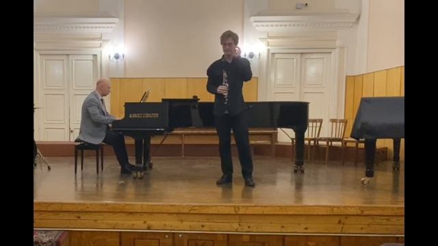 К.М.Вебер "Концерт 2",часть 1