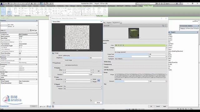 3D Wall Patterns in Revit Tutorial