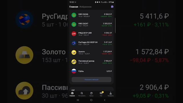Инвестиции, ребалансировка моего портфеля на фондовом рынке.