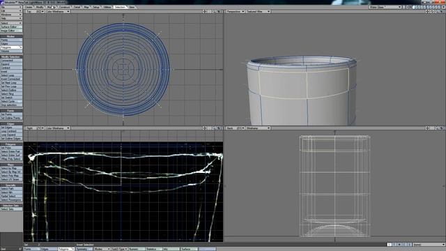 Water Glass Lightwave Modeling