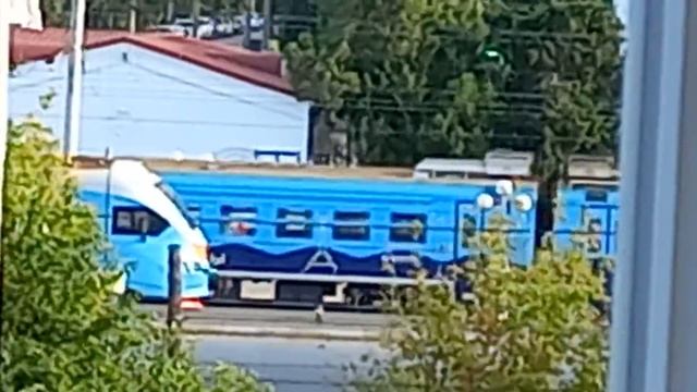 "Новая камера!"ЭД4М - 0422 | Евпатория-Севастополь.
