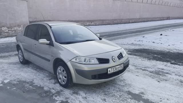 Обзор Renault Megane 2007 г.в. 1.6 АТ