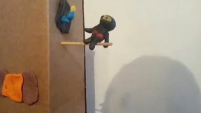 Ниндзя. Мульт из пластилина