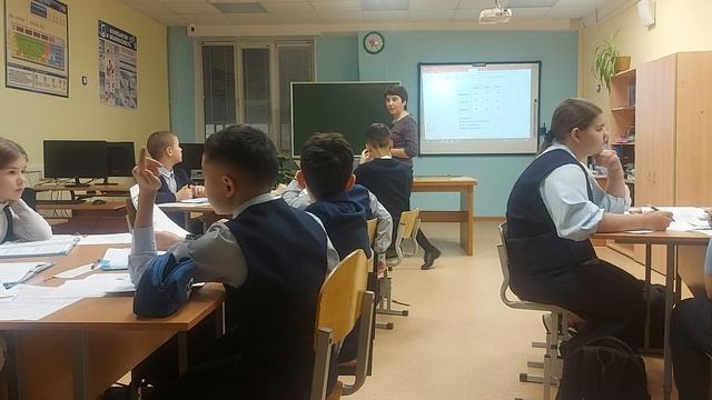 Урок информатики в 5 классе (учитель Зайцева О.В.)