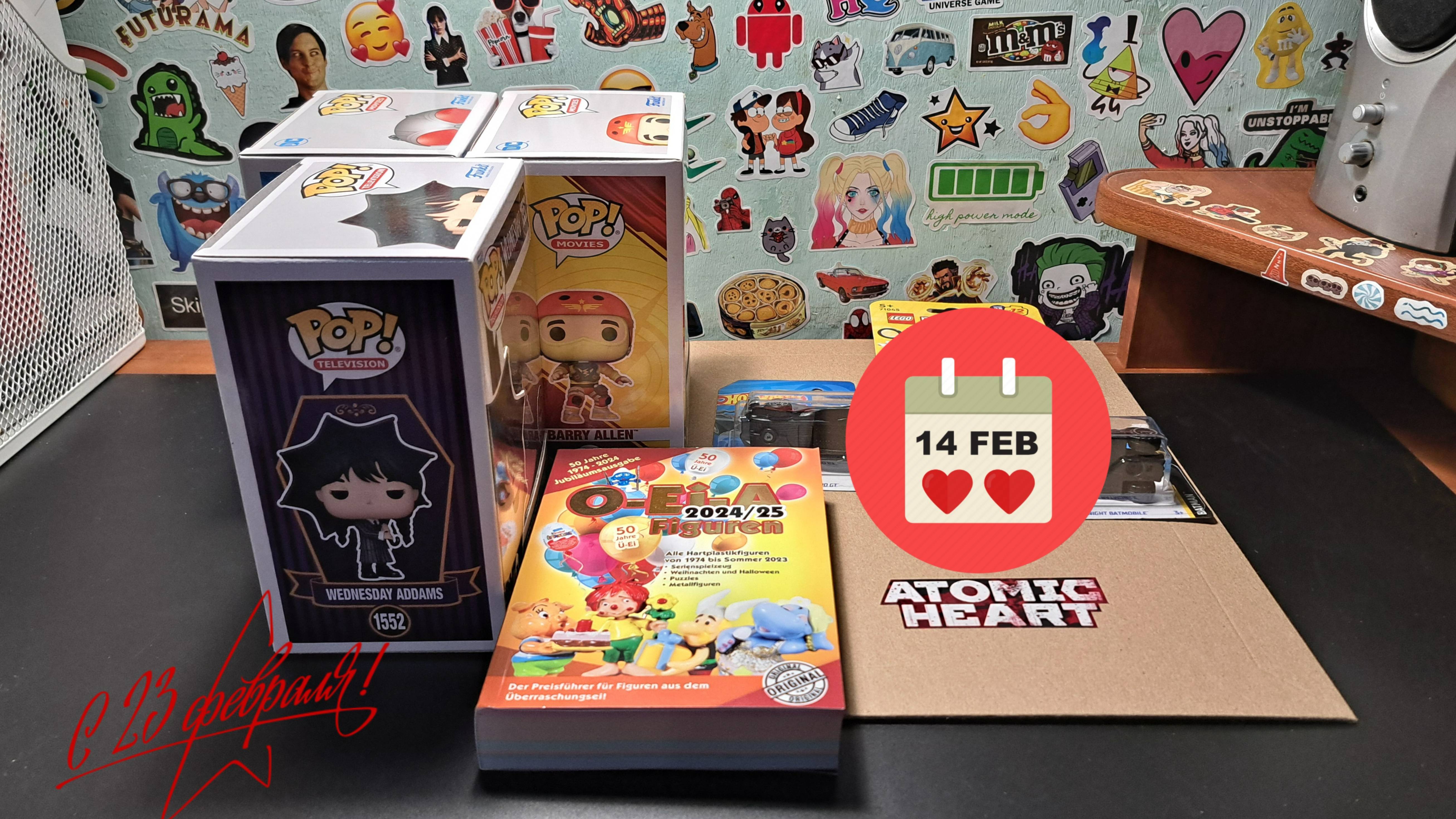 Гиковские подарки на 14 и 23 февраля | FUNKO, LEGO \ HOT WHEELS и СТИКЕРЫ!