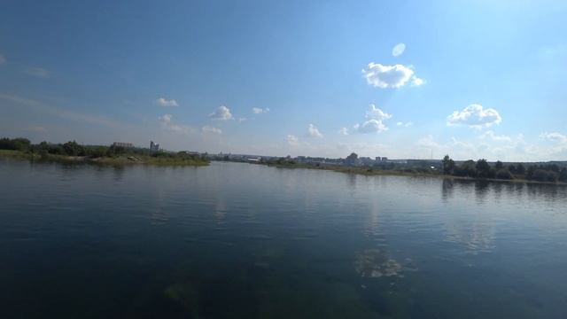 Angara river in 4k