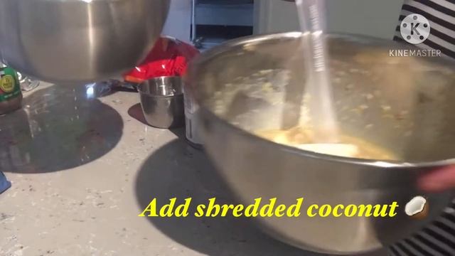 Easy way to make coconut macaroon