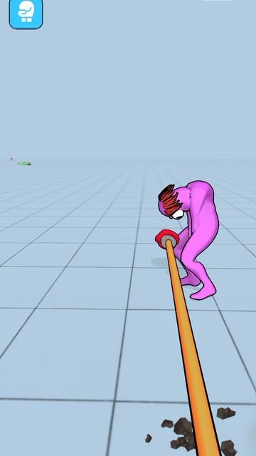 Странная мобильная игра  Annoying uncle punch