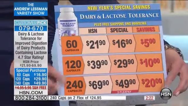 Dairy   Lactose Tolerance  60 Capsules
