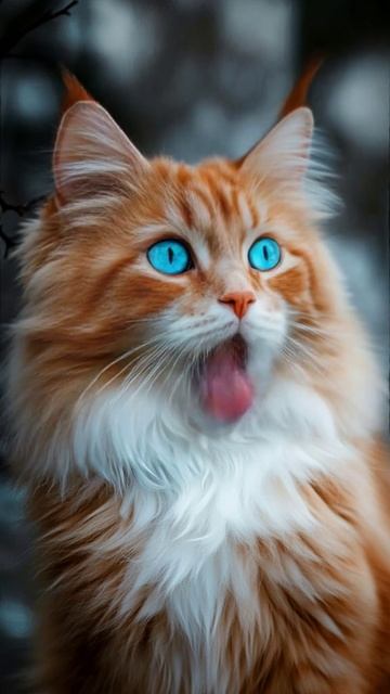 Поющий котик