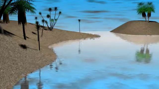 3ds max island trees