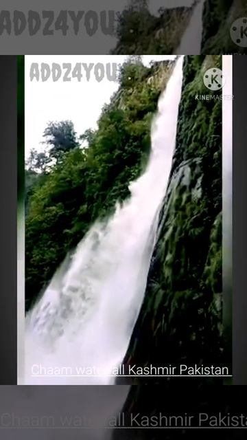 Chaam Waterfall Kashmir Pakistan | world most beautiful waterfall in Kashmir |  #Addz4you