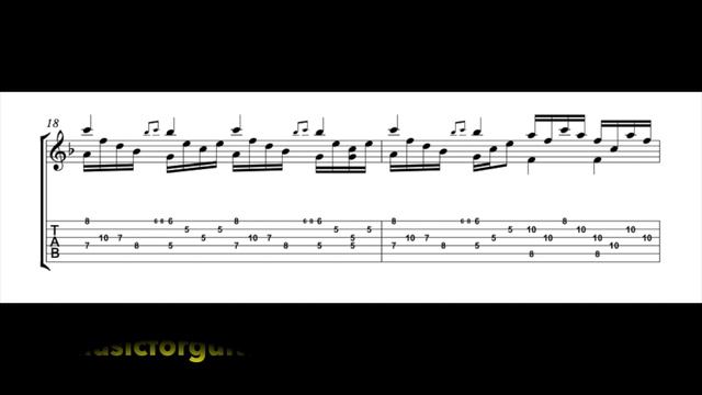 Sonata in D minor K 1 D  Scarlatti - Ana Vidovic (Transcription)