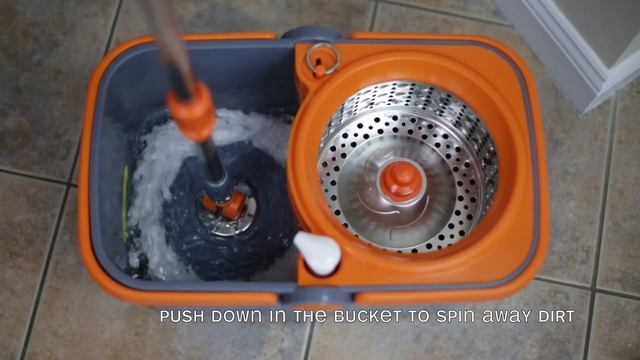 Premium Spin Cycle™ Mop With Bucket