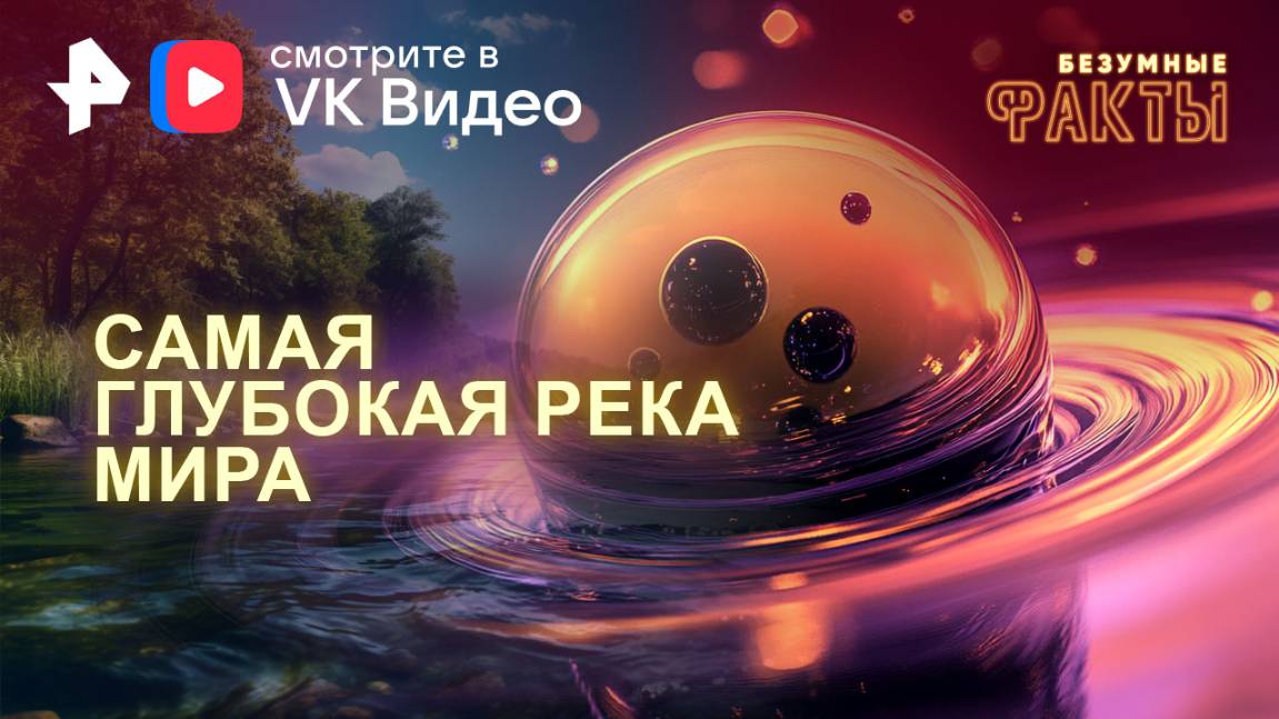 Самая глубокая река мира — Безумные факты (26.02.2025)