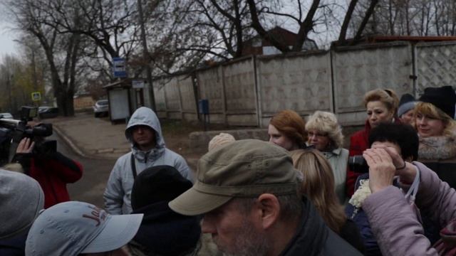 Съемка сюжета о мусорной свалке на Очаковском ш. 04.11.2015 Ч.4