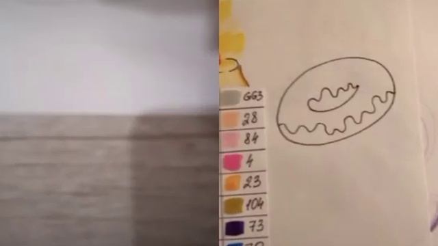 рисуем пончик