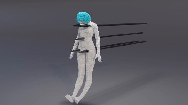 Molecular simulation ragdoll - EPISODE 2 Female