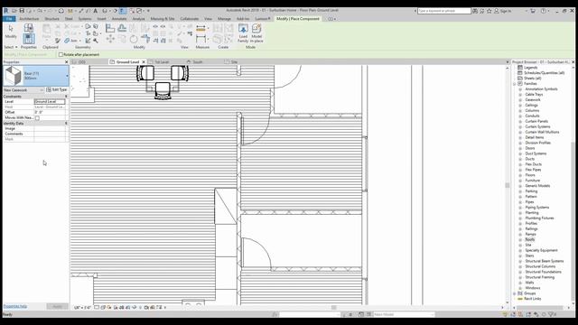 Modern Suburban House Build : Revit & Lumion - Part 2