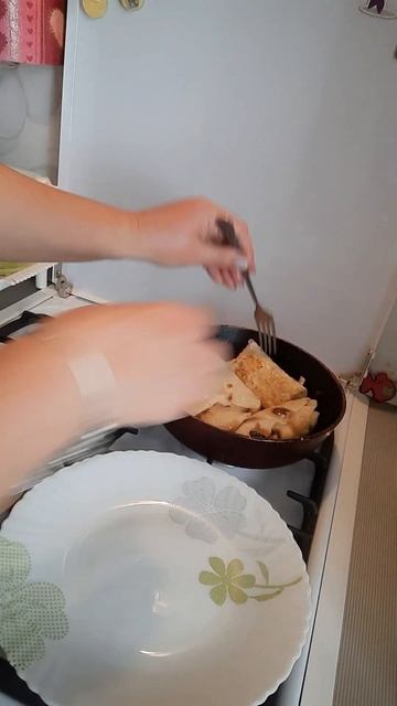 Быстрые пирожки с капустой из лаваша