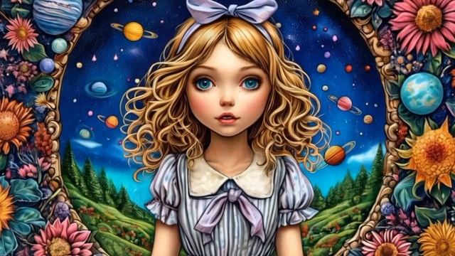 Алиса в стране Чудес. 🌸 Музыка с картинками. 🌸 Детям.