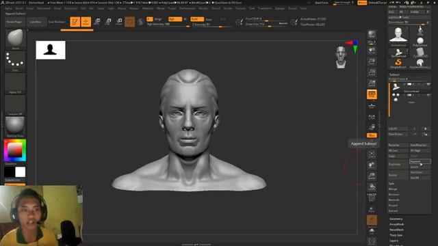 import fbx ke zbrush
